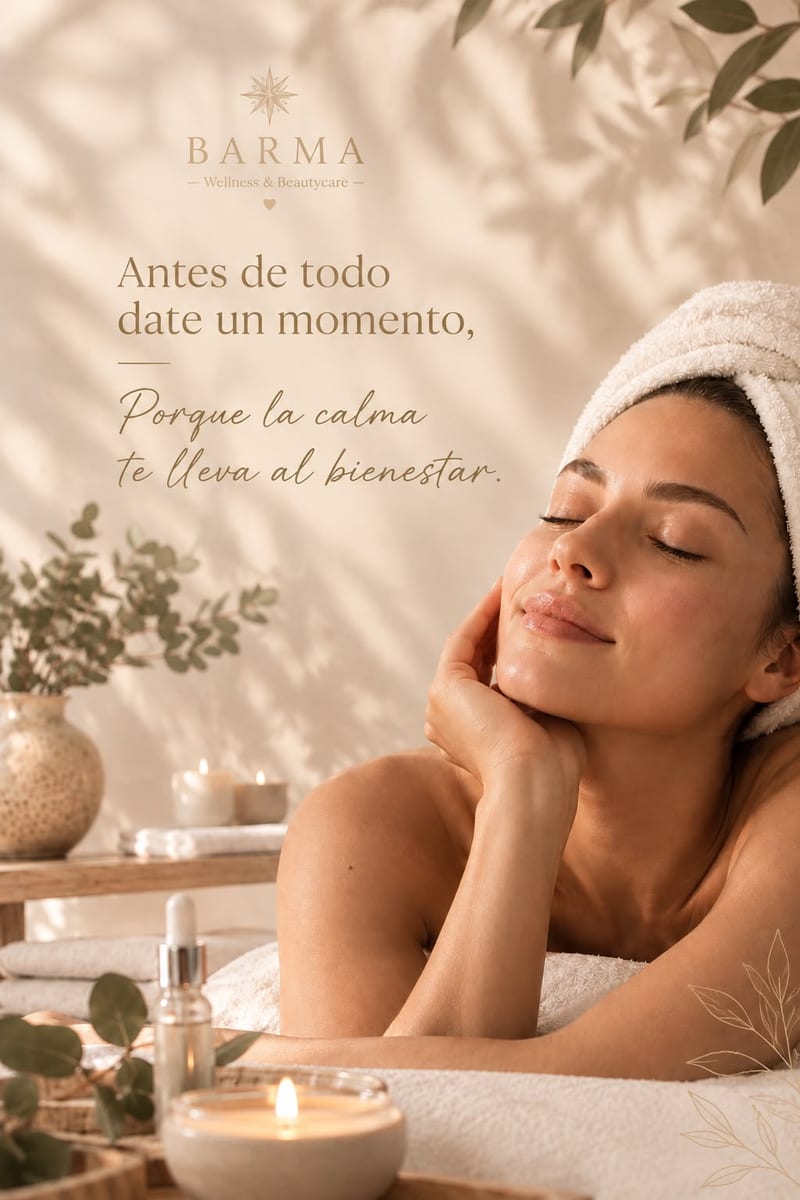 Antes de todo date un momento, porque la calma te lleva al bienestar
