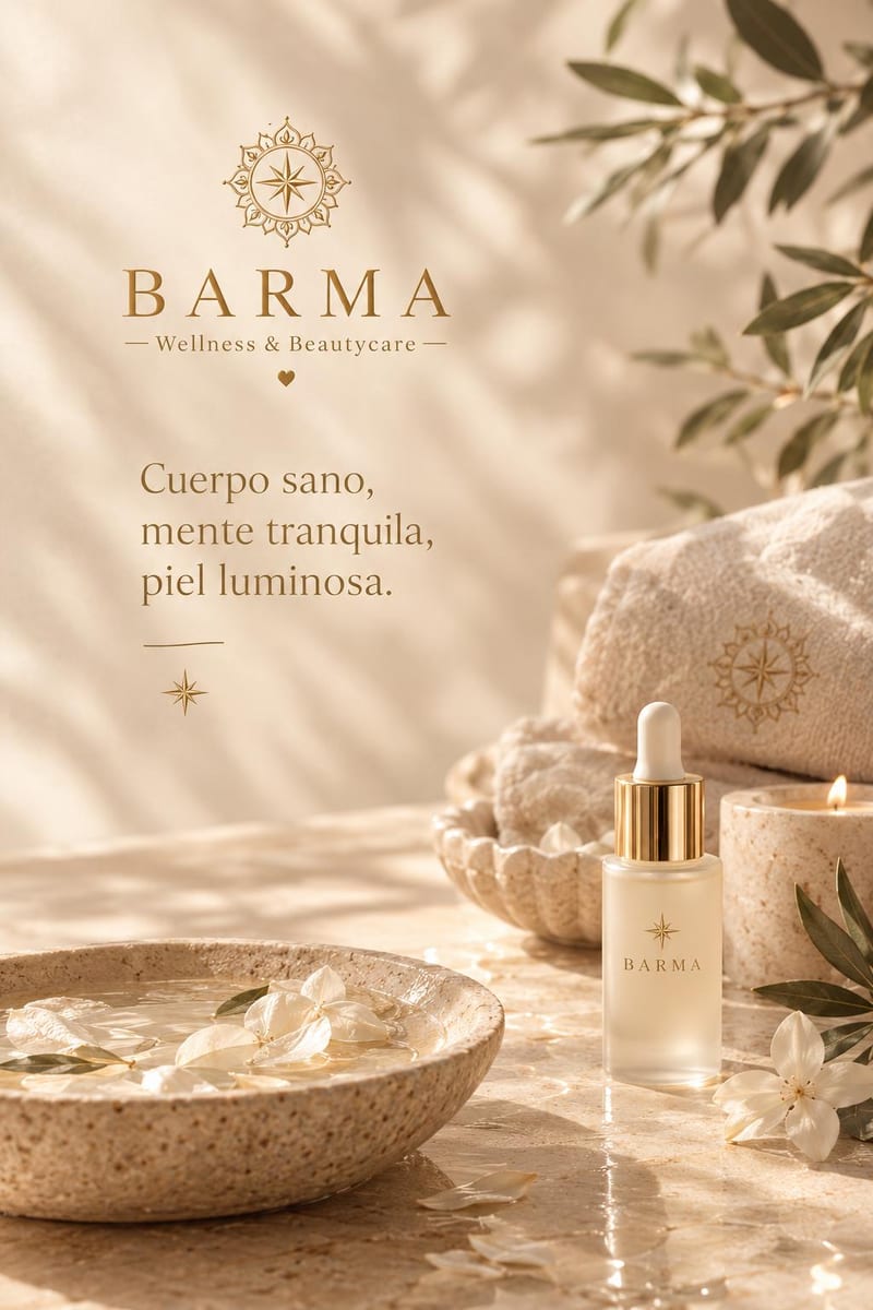 Cuerpo sano, mente tranquila, piel luminosa